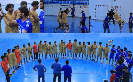 منتخبنا الوطني الشاب لكرة اليد يتجاوز "السد" ودياً