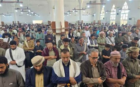 إقامة صلاة الغائب على روح الرئيس الراحل المشير عبدربه منصور هادي في عموم مساجد شبوة.