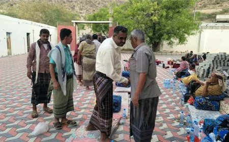 أسرة الرئيس الراحل عبدربه منصور هادي تقيم مجلس عزاء في مسقط رأسه بعزان