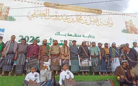 قلعة "القارة" الشامخة بيافع تستعد لاستقبال سلطانها "نواف العفيفي" في حشد شعبي وقبلي مهيب