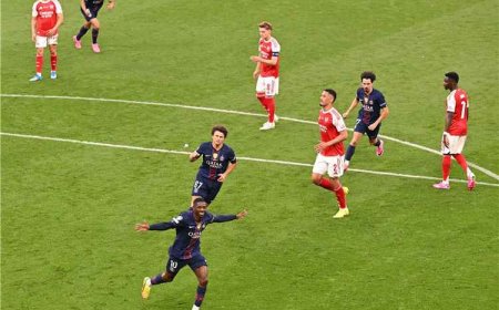 باريس سان جيرمان يهزم أرسنال ويحصد لقب دوري أبطال أوروبا للمرة الثانية تواليًا