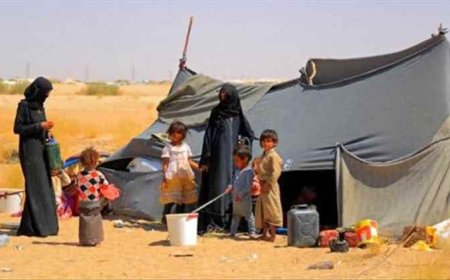 الهجرة الدولية ترصد نزوح 9 أسر يمنية خلال أسبوع بسبب الأوضاع المعيشية والأمنية