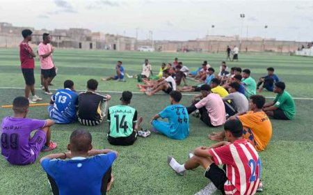 استعدادا لدوري أندية الدرجة الثالثة.. الفريق الكروي الأول بنادي شباب روكب يختتم تحضيراته لمواجهة سمعون الودية