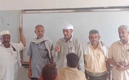 مدير تربية مودية يتفقد سير امتحانات الثانوية العامة في عدد من المراكز الامتحانية