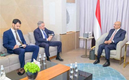 طارق صالح يبحث مع سفير الاتحاد الأوروبي مستجدات الأوضاع في اليمن والمنطقة
