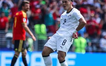 بهدف إمام عاشور.. مصر تتعادل مع بلجيكا في افتتاح مشوارها المونديالي