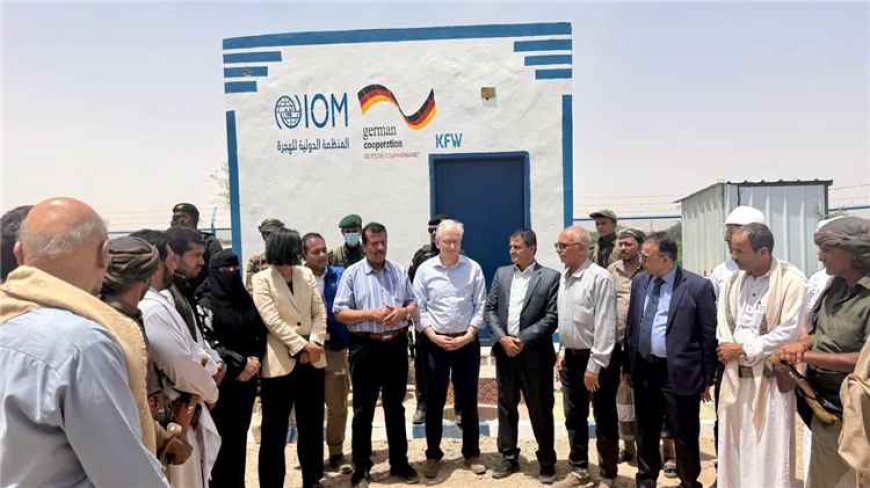 السفير الألماني لدى بلادنا توماس إف. شنايدر يختتم زيارة إلى مأرب ويشيد بحفاوة الاستقبال